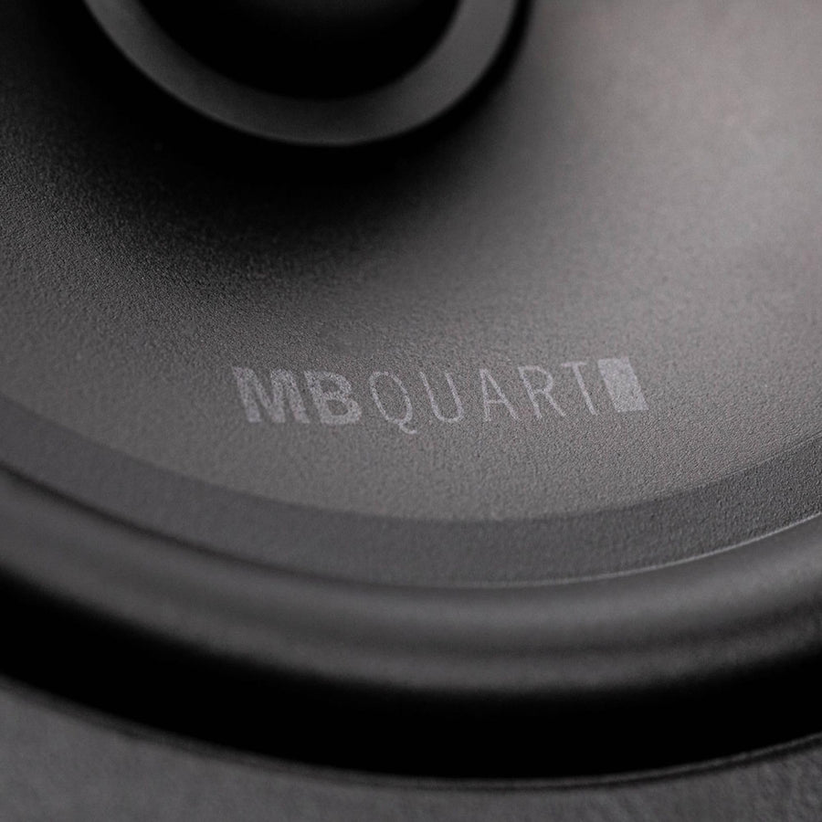 MB Quart 3.5" Discus High-Performance 2-Way Car Audio Component Speaker System, 70W Peak Power, 35W RMS, 4 Ohm, and 88db Sensitivity