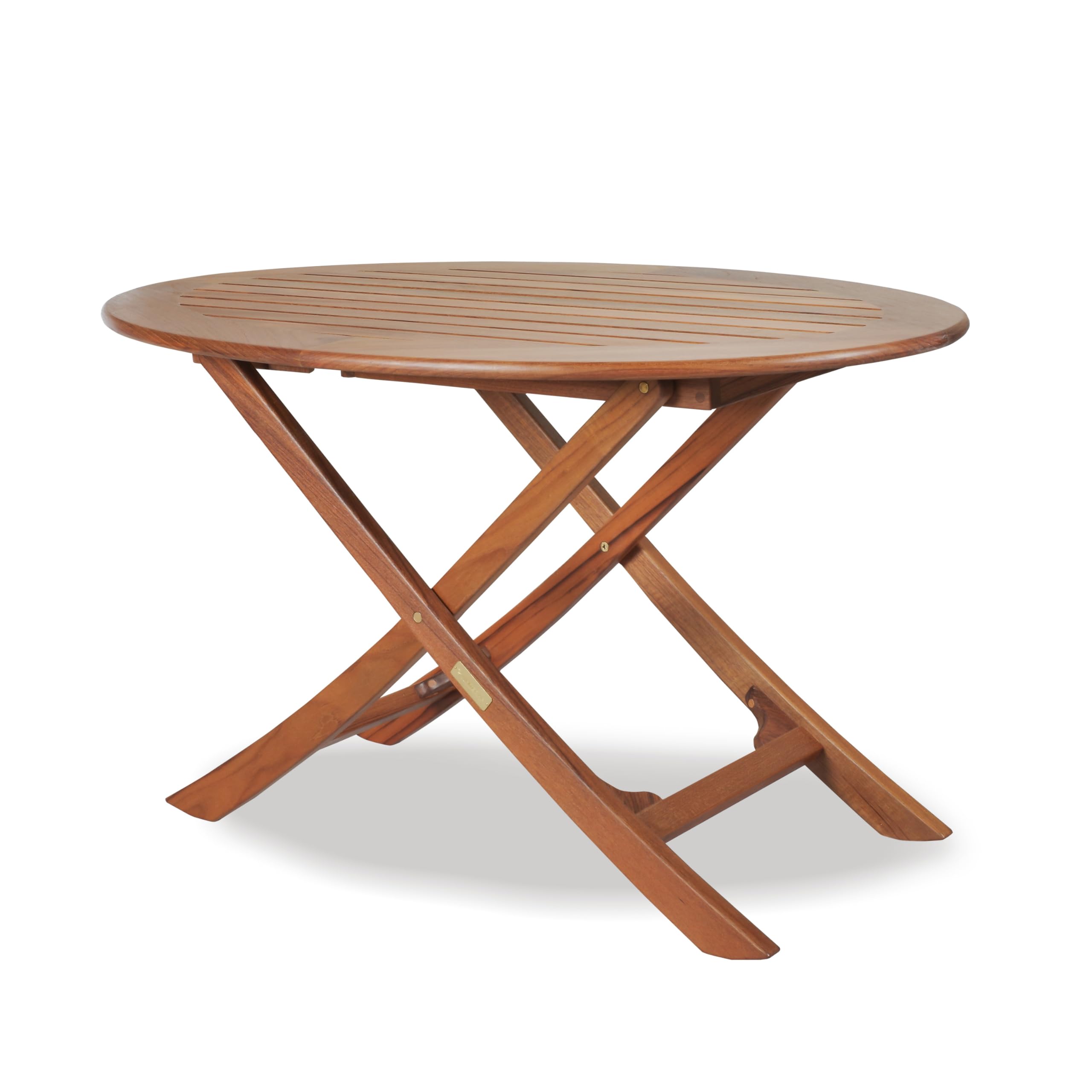 Teak Whitecap 63037 Rembrandt Table Oval Slat Top