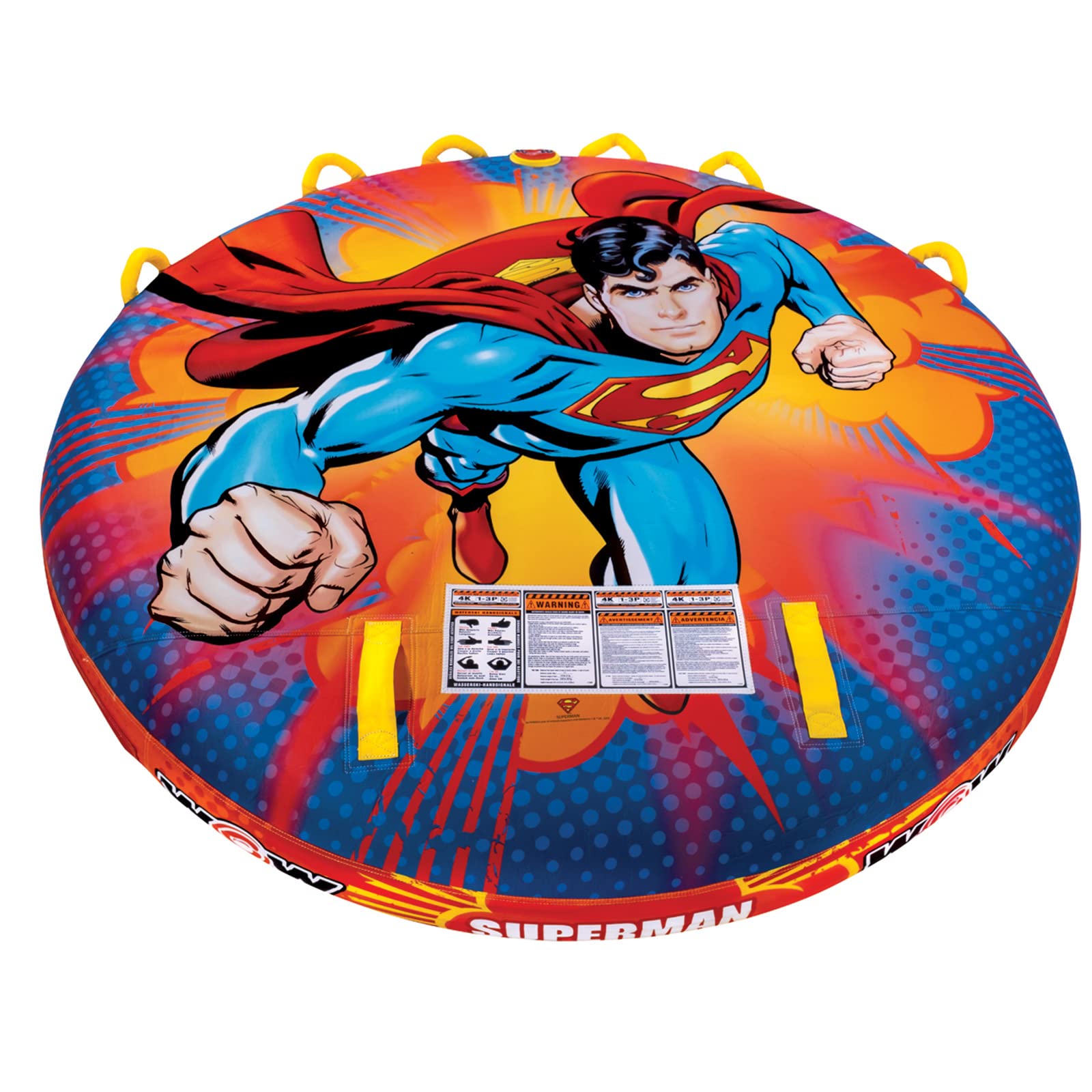 DC Comics Superman WOW Sports Unisex-Teen 1-3 Person, Multi