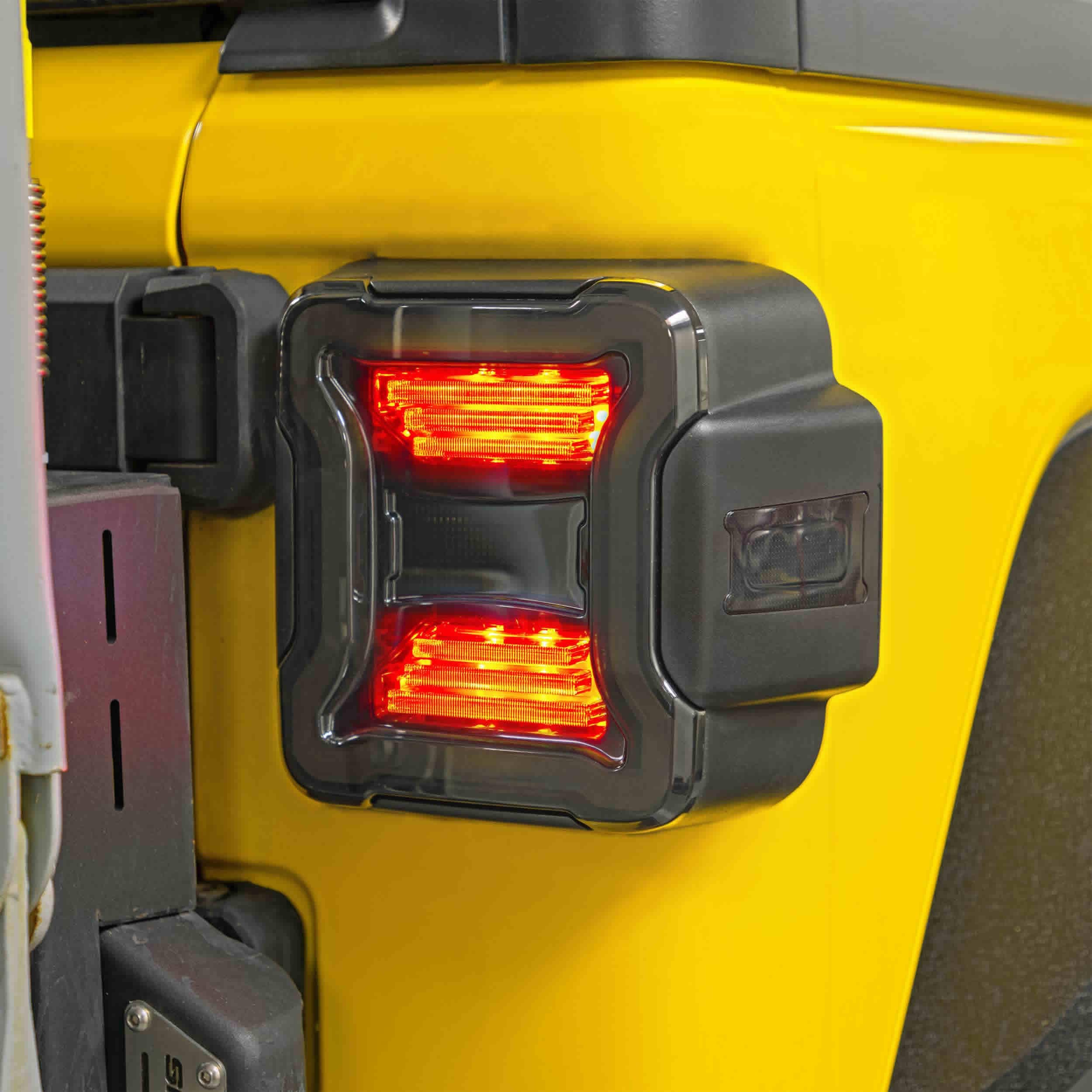 Smoked Taillight - Metra Fits 2018-Up* Jeep Wrangler JL (JP-TL05S)