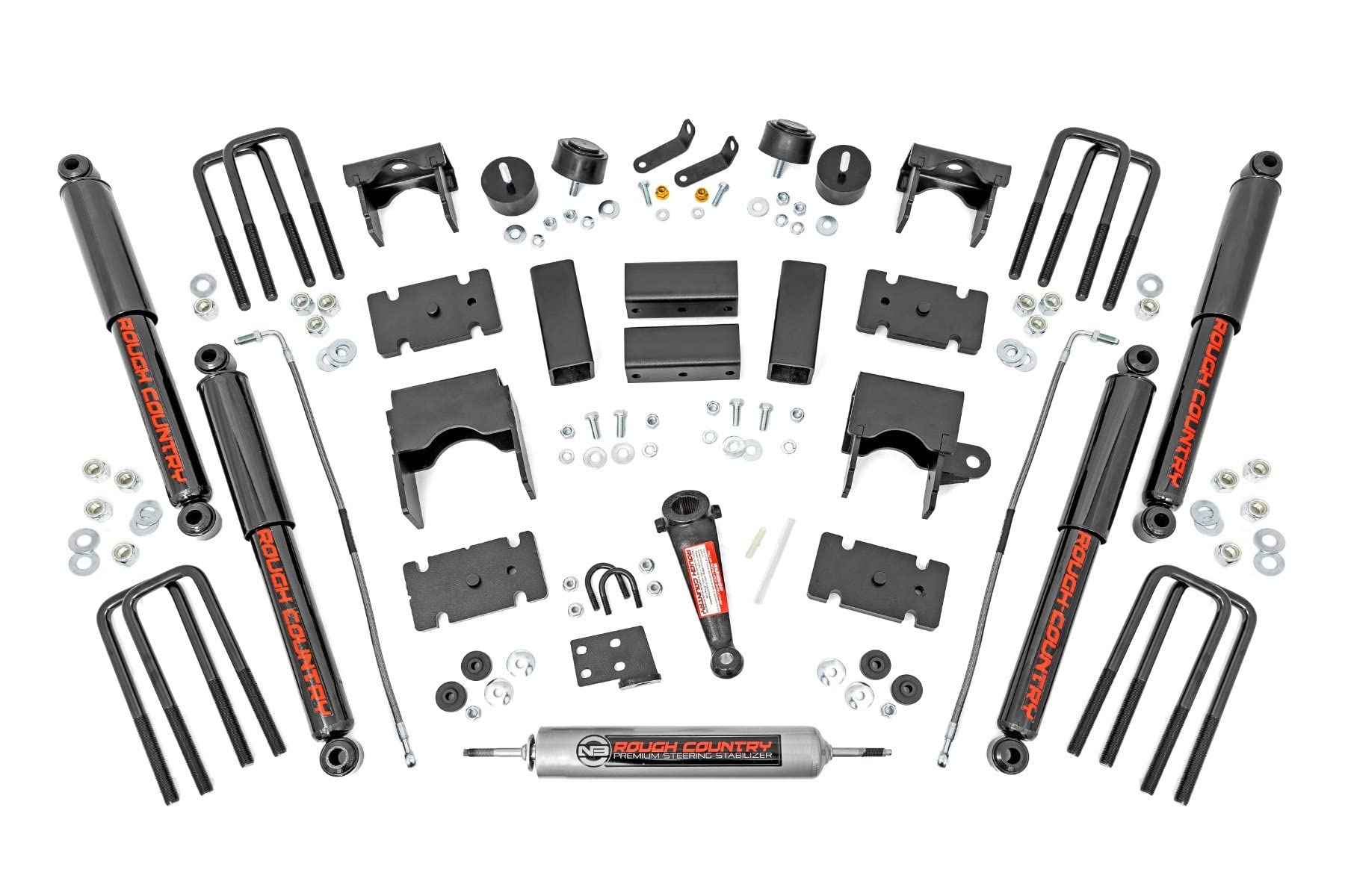 5" Suspension Lift Kit Rough Country for Mahindra Roxor - 99009