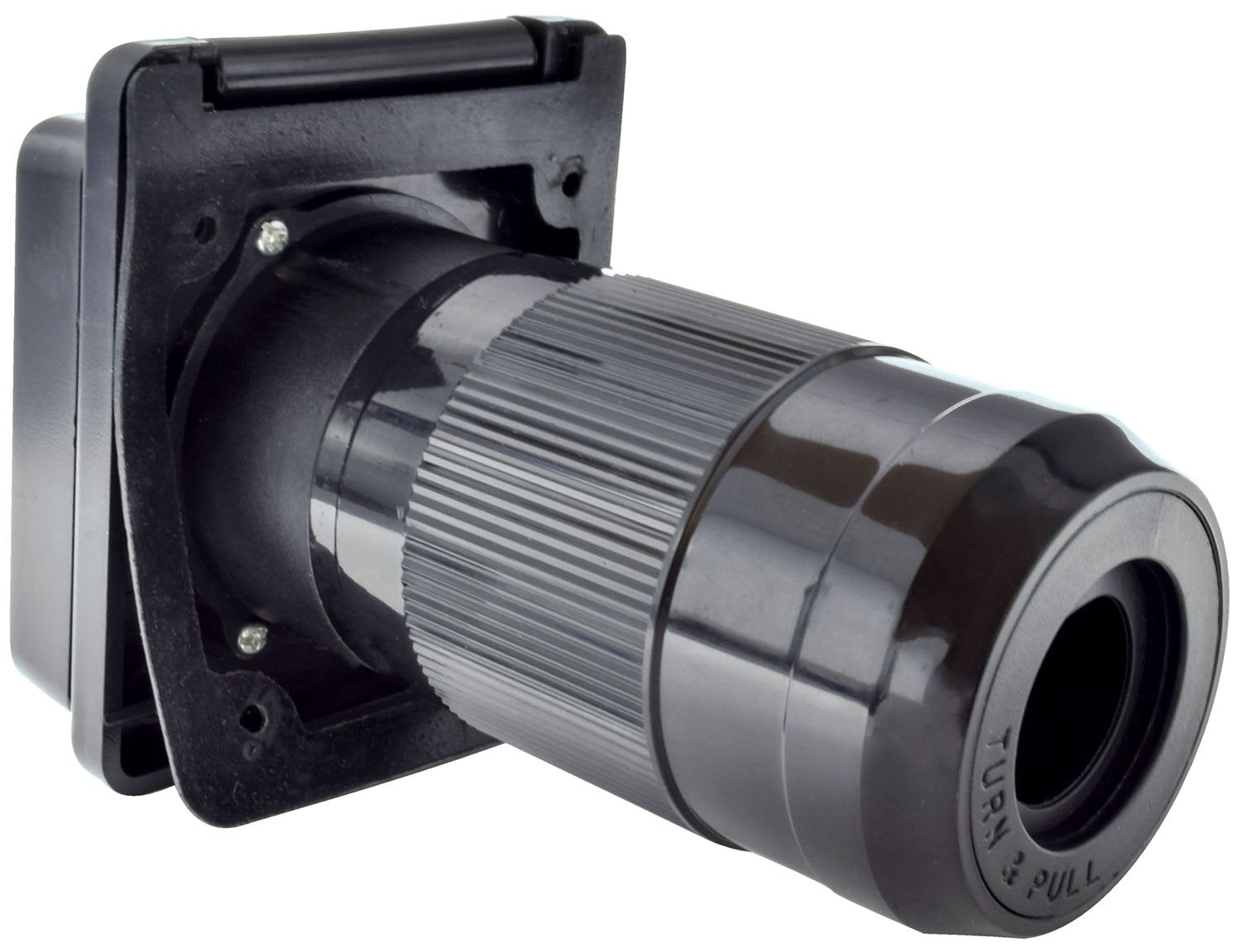 50 Amp Valterra A10-50INBKVP Power Inlet - Black