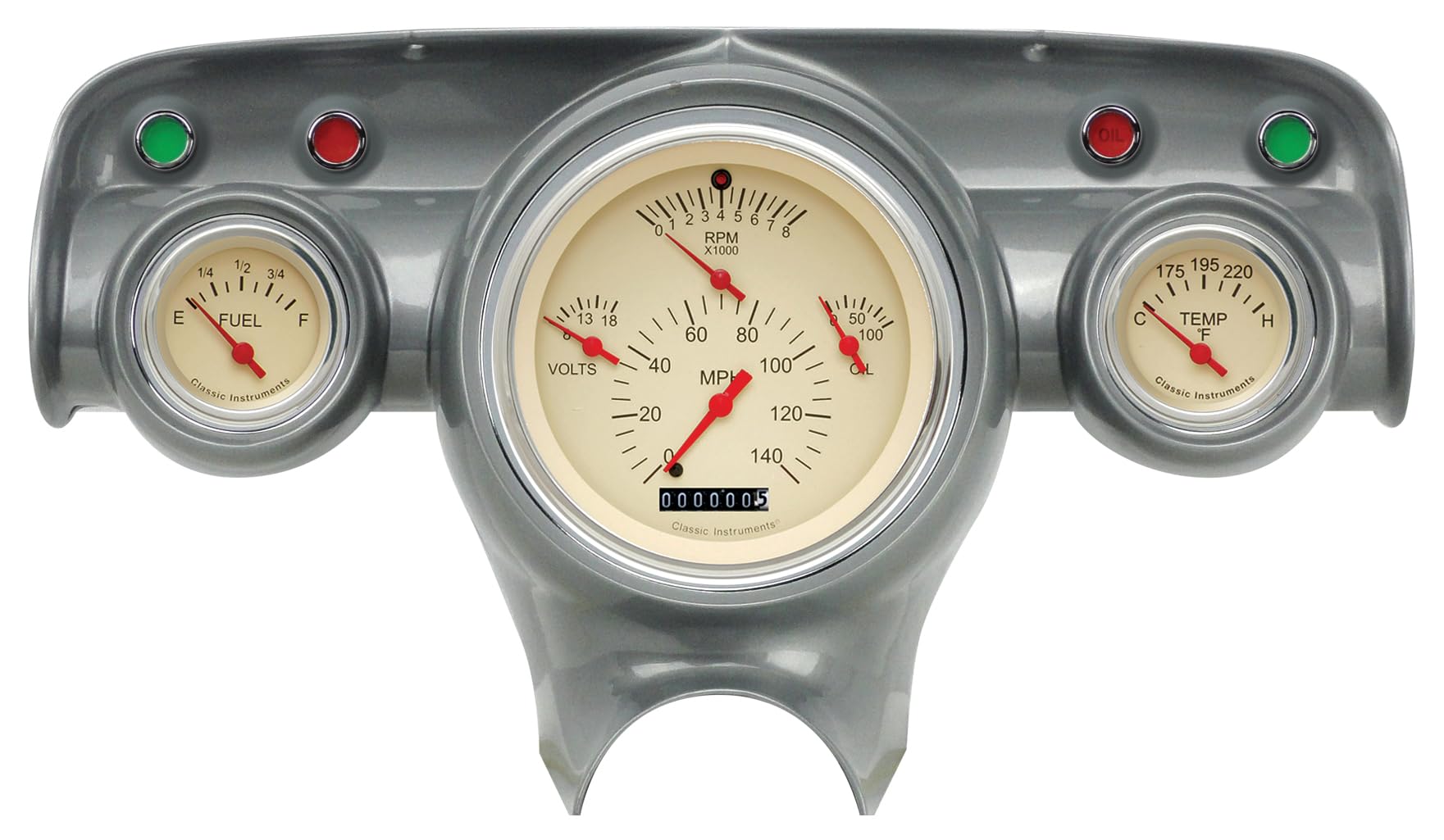 Gauge Package Classic Instruments CH01TSLF Tan