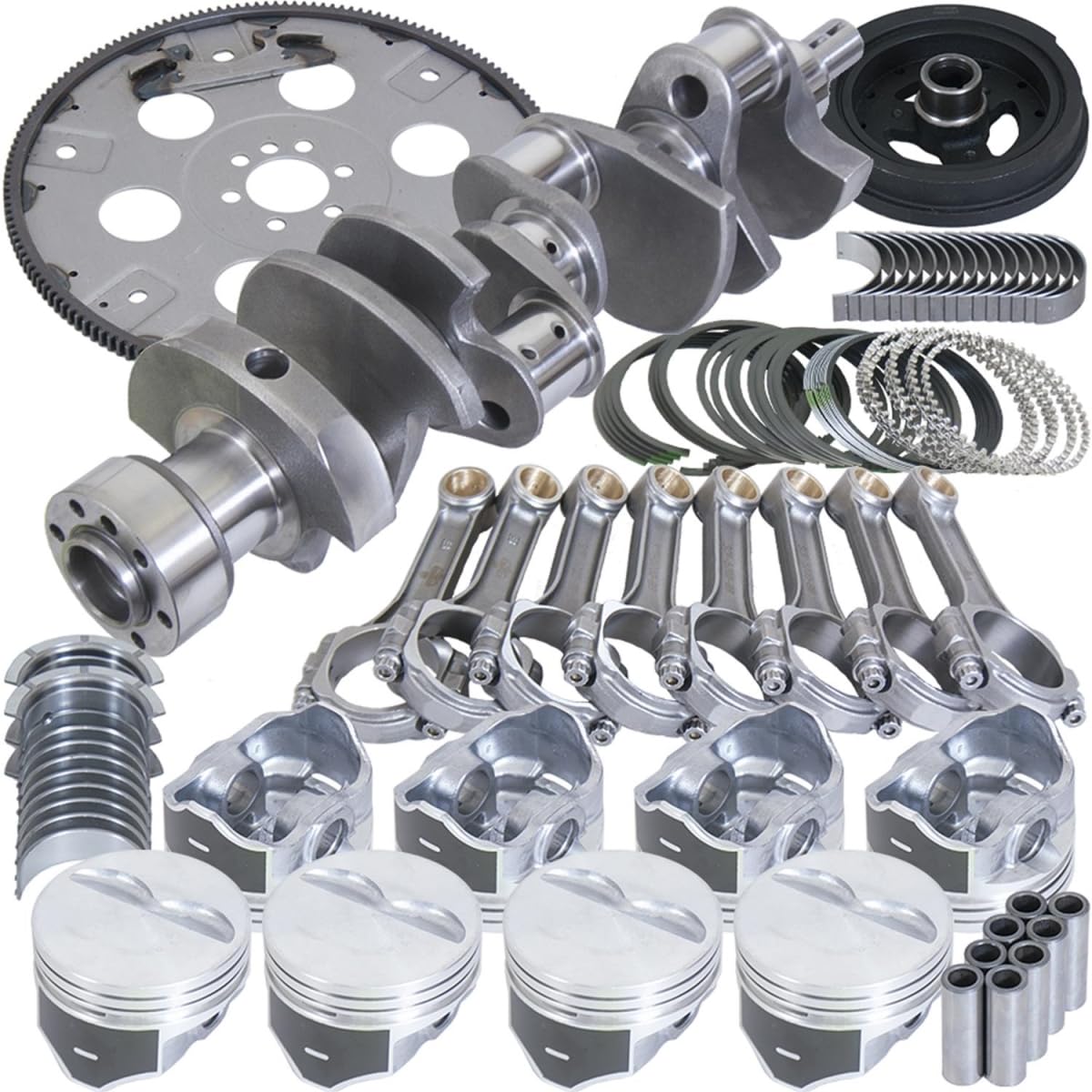 Eagle 383 EAGB15405L03068 .030 SBC Balanced Rotating Assembly