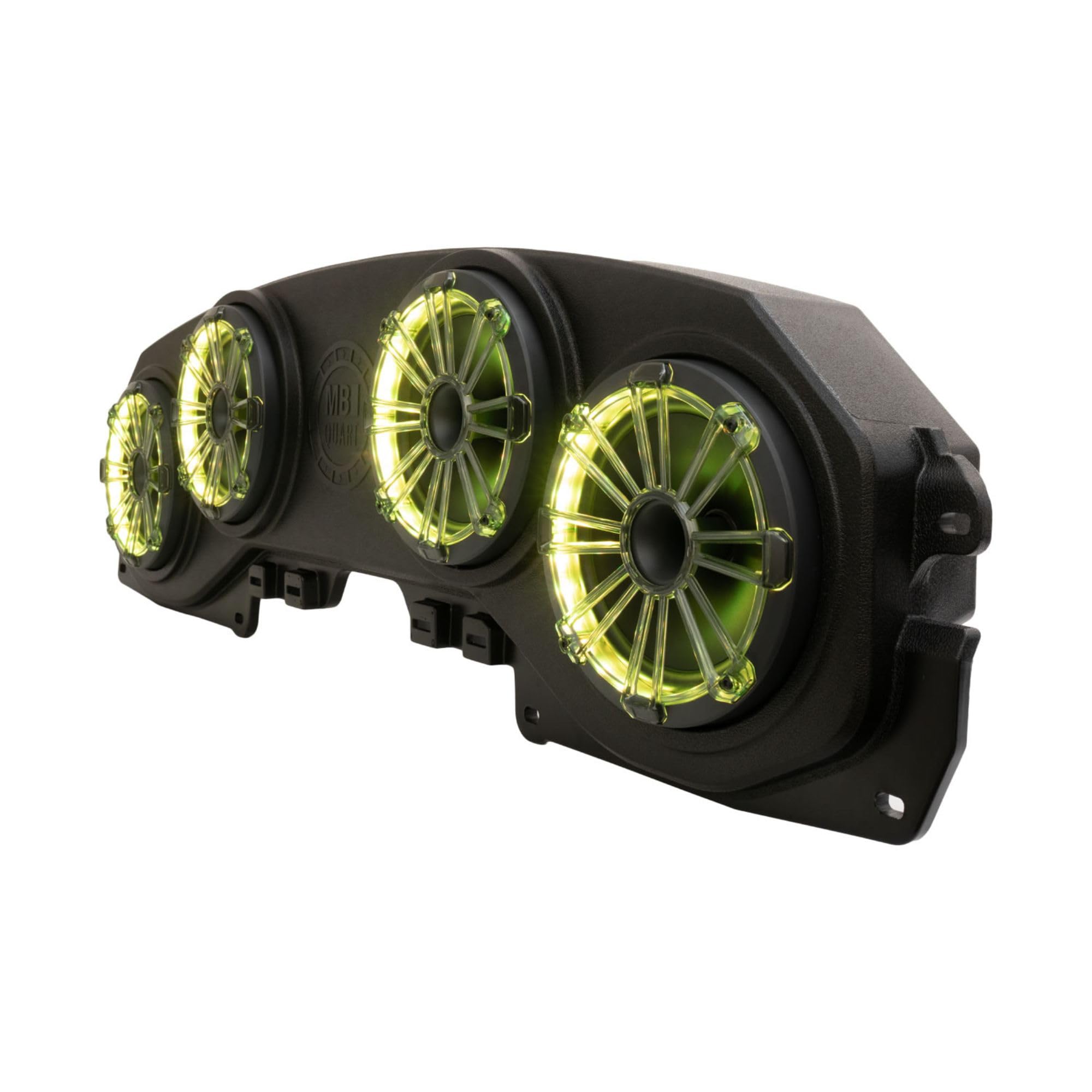 MB Quart Jeep Wrangler JL/Gladiator JT MBQJ-48HRGB Rear Soundbar with 8-Inch Compression Horn Speakers, Titanium Tweeters, RGB Light, Car Stereo Kit