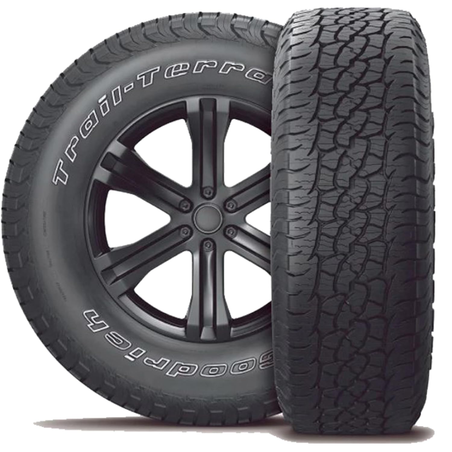 Trail-Terrain T/A BFGoodrich On and Off-Road Tire for Light Trucks, SUVs, and Crossovers, 215/65R17 99T