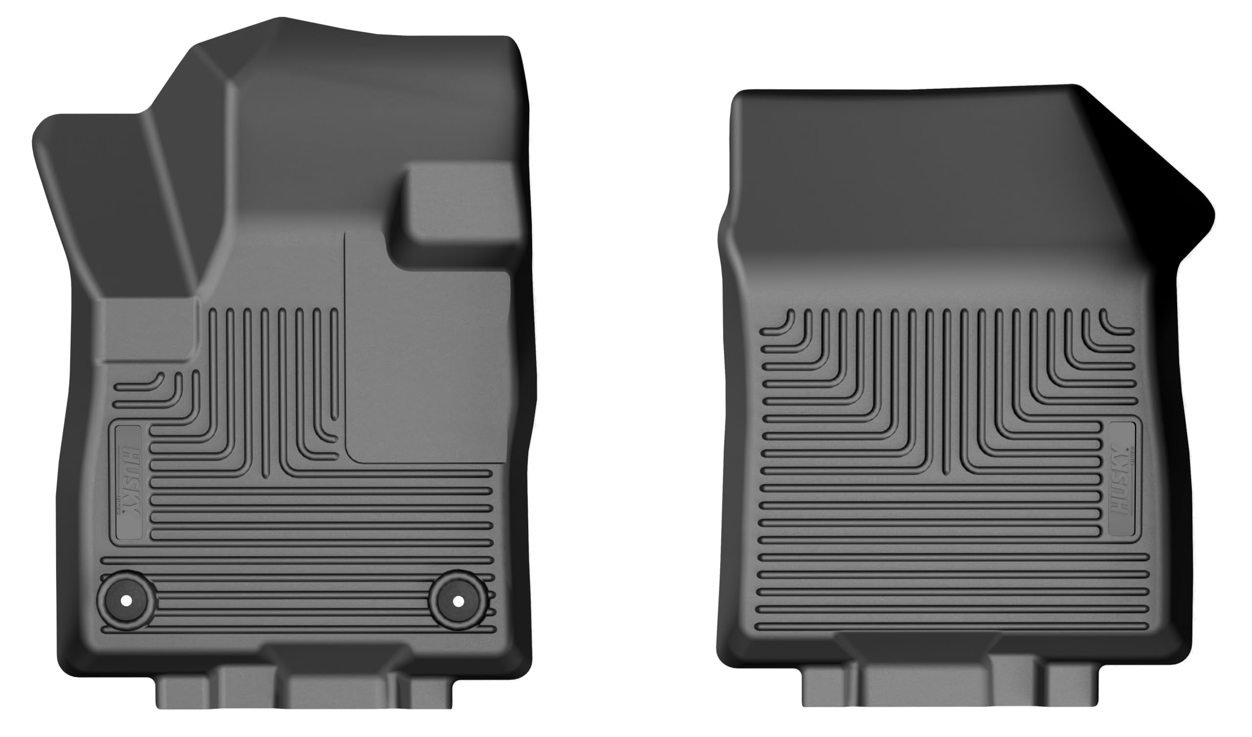 Husky Liners Floor Mats X-act Contour | Fits 2024 - 2025 Lincoln Nautilus | Front Row, 2-pc Black - 54381