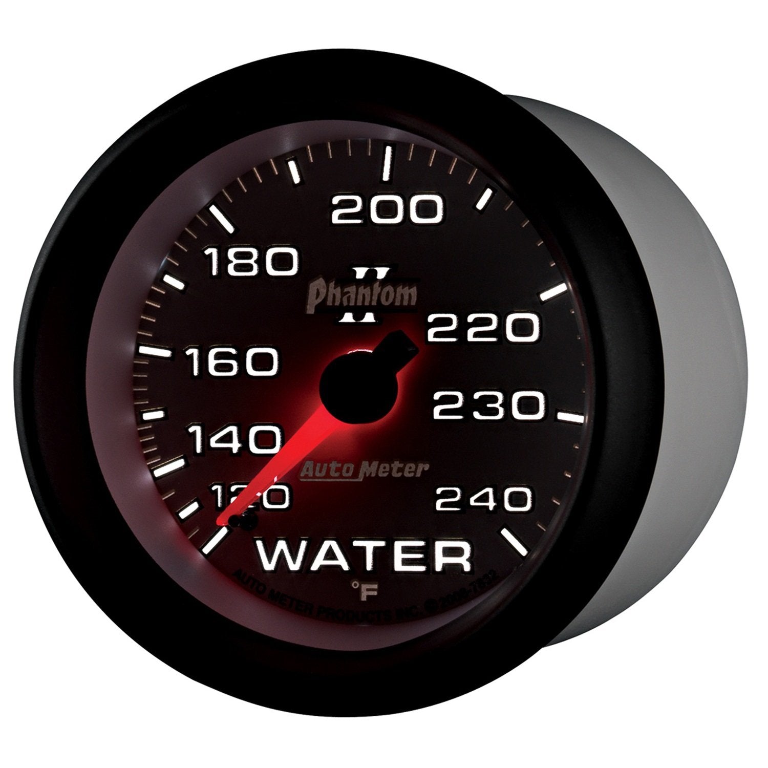 Auto Meter Phantom II 7832 2-5/8" 120-240 F Mechanical Water Temperature Gauge