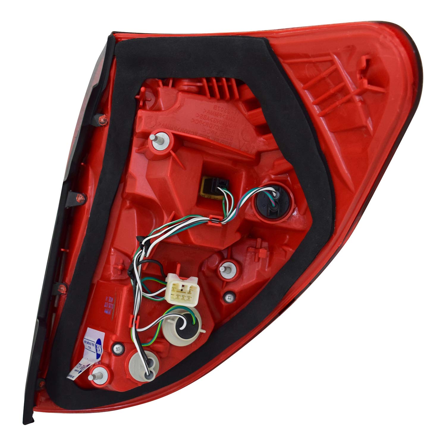 Left TYC Tail Light Assembly Compatible with 2009-2012 Toyota Rav4
