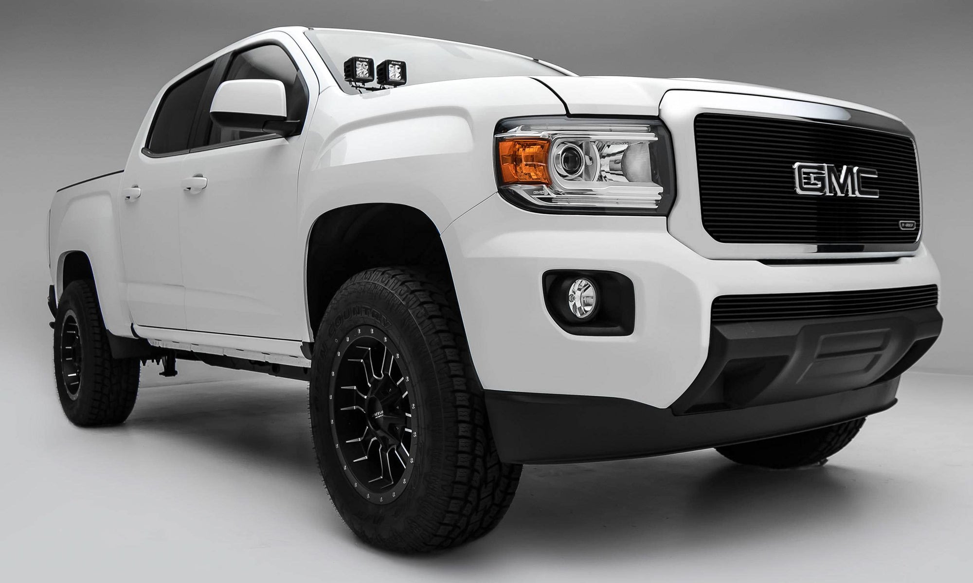 2015-2020 GMC Canyon Billet Grille, T-Rex Grilles, Black, 1 Pc, Insert - PN #20371B
