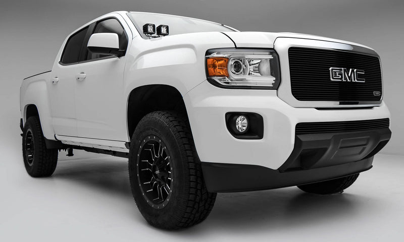 2015-2020 GMC Canyon Billet Grille, T-Rex Grilles, Black, 1 Pc, Insert - PN #20371B