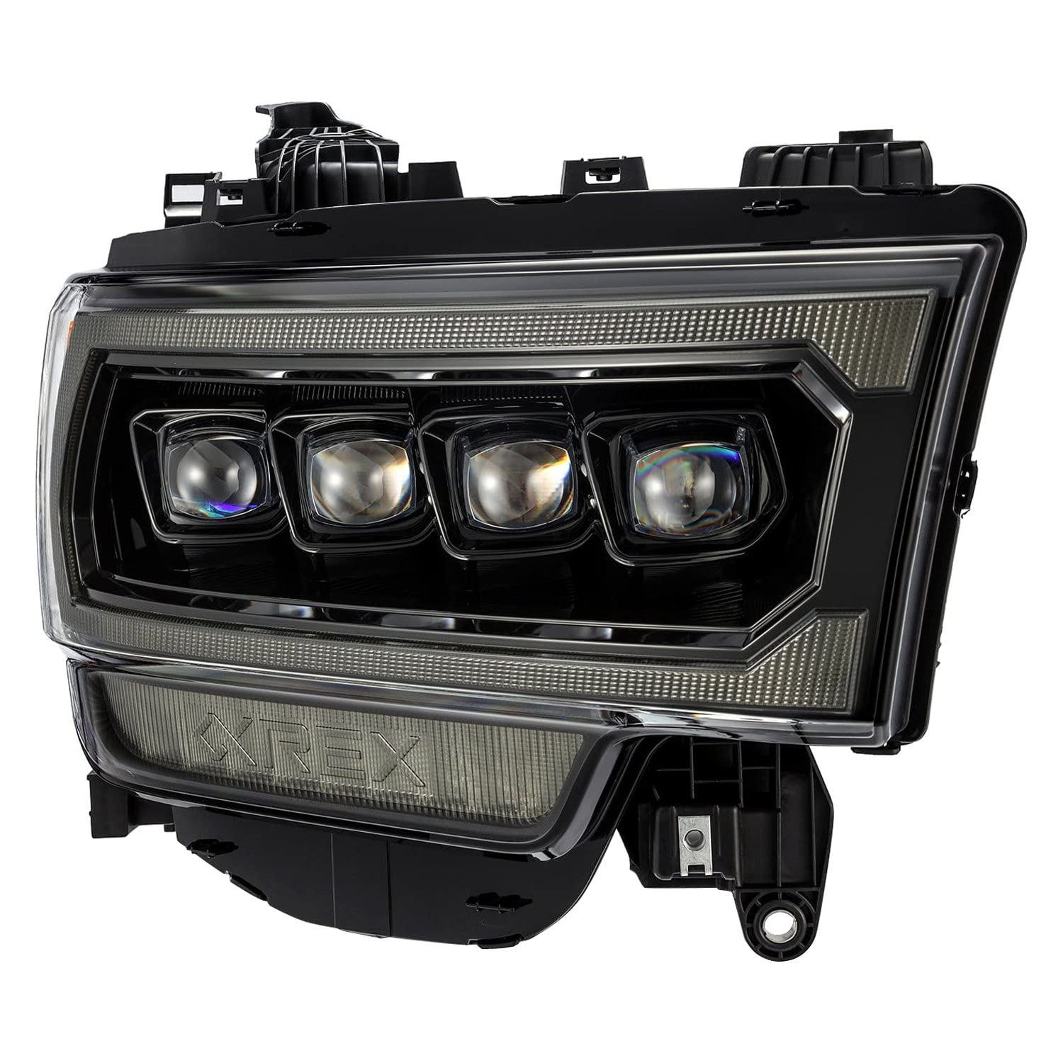 880552 AlphaRex USA Nova Series Projector Headlights fits Ram 2500, Clear