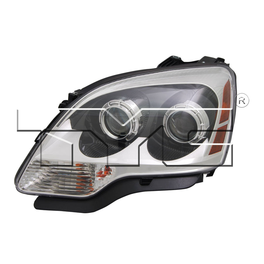 08-12 GMC HEADLIGHT ACADA (HALOGEN;2nd Design) LH DRIVER