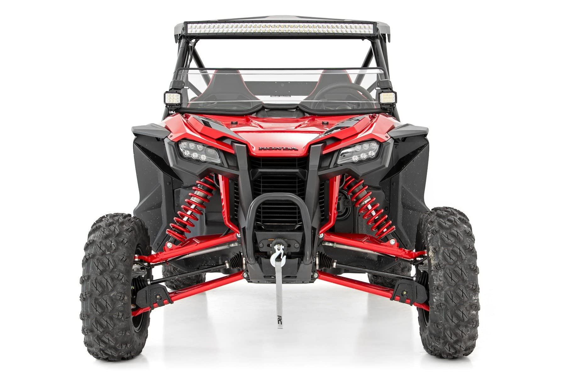 Rough Country Half Windshield Scratch Resistant for 19-22 Honda Talon- 98182021A