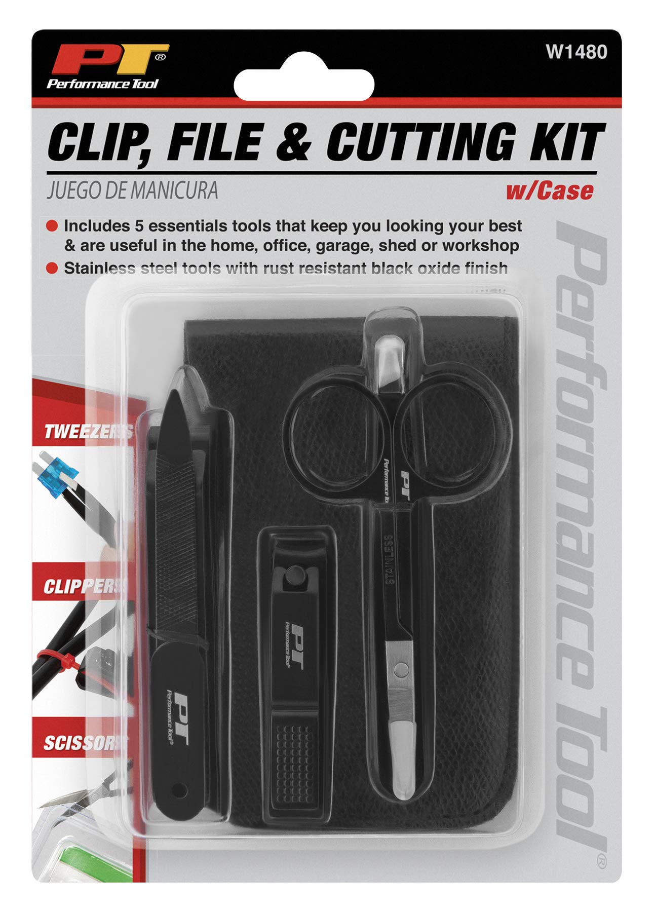 W1480 Performance Tool Clip, File & Cutting Kit