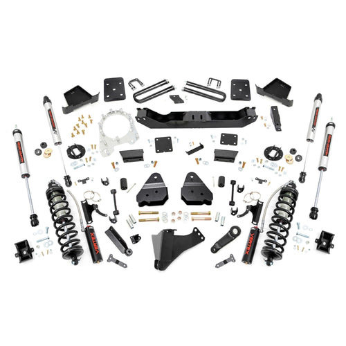 6" Rough Country Coilover Lift Kit for 17-22 Ford Super Duty | Diesel - 50456