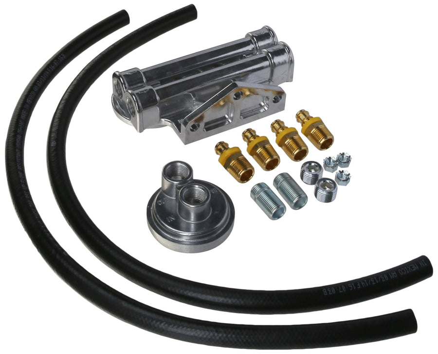 Trans-Dapt 1227 Dual Oil Filter Relocator 22mm PerformanceTrans-Dapt