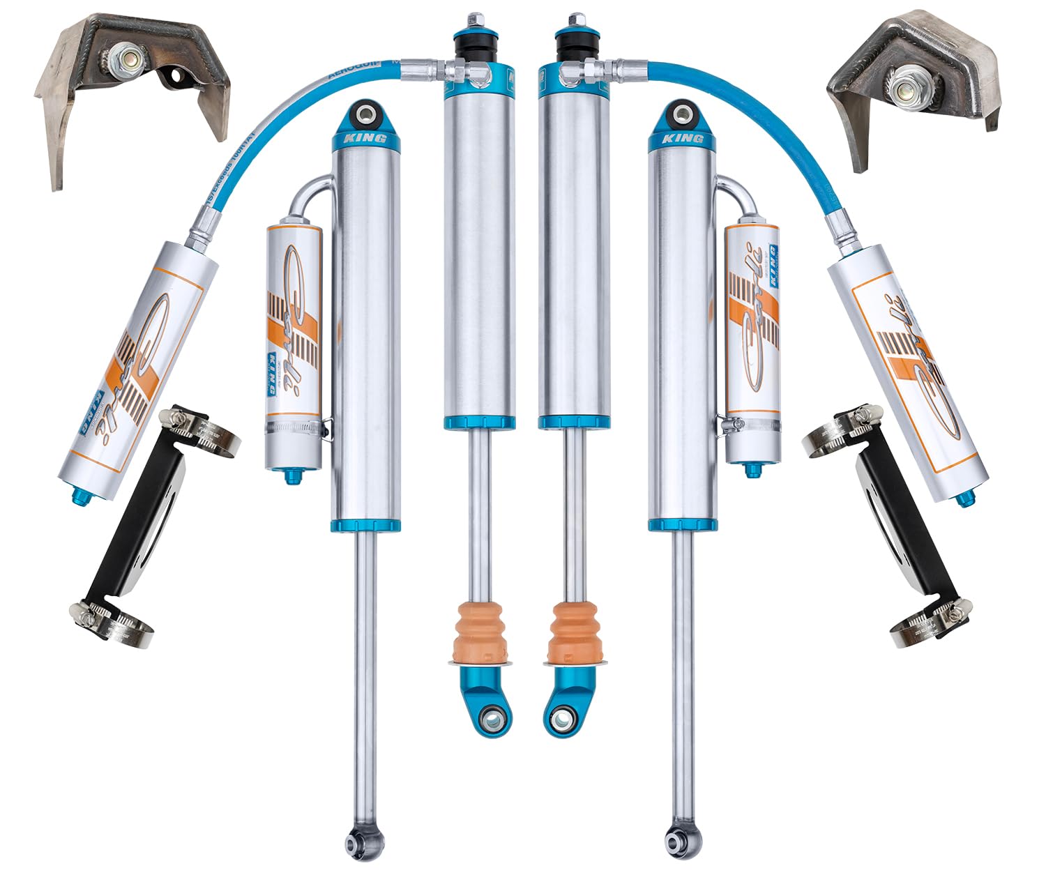 Carli Tuned King 3.0" RR & PB 4.5" Lift Front & Rear Shock PKG 17-23 Ford F250/350 4X4