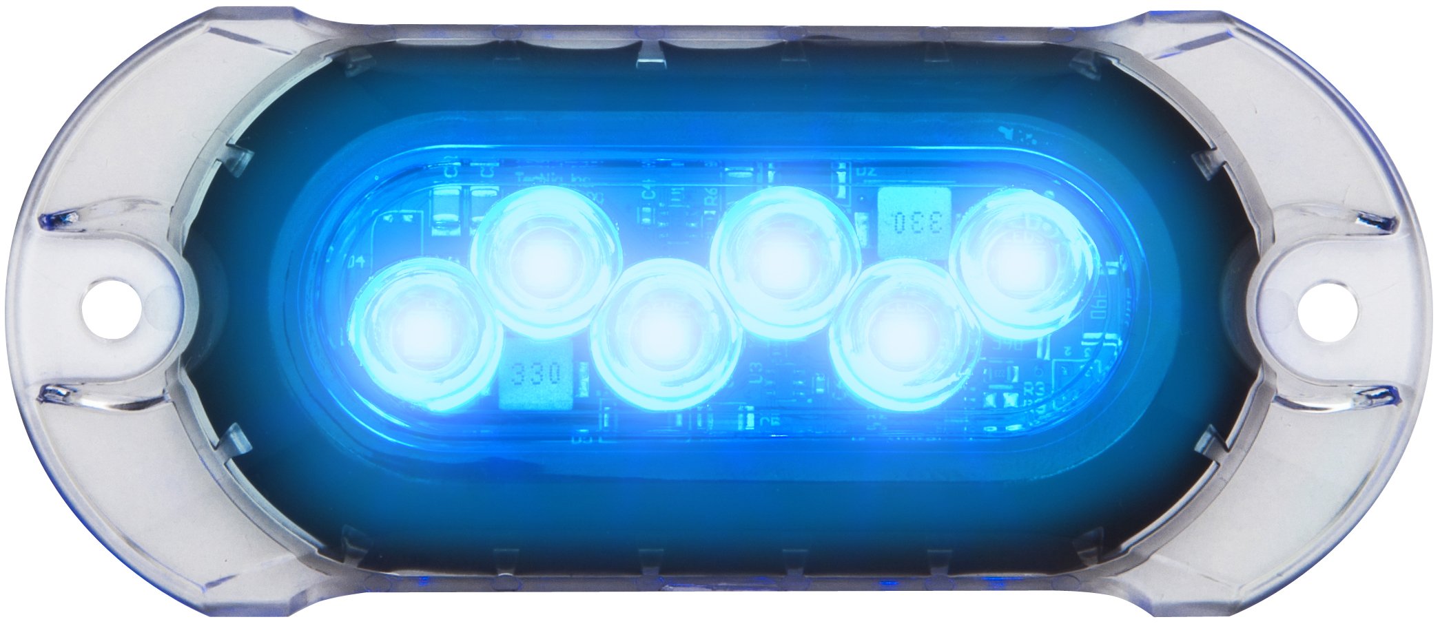 Lightarmor Attwood Ultra-Bright 6-LED 1,350 Lumen Underwater Light, Sapphire Blue
