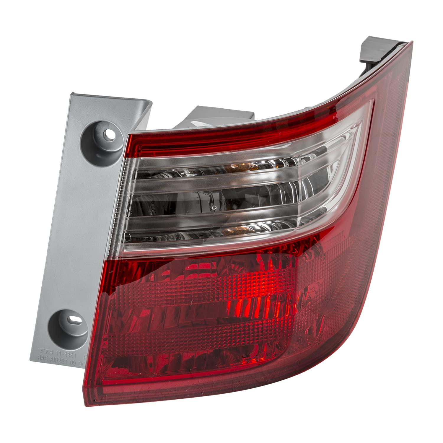Right TYC Tail Light Assembly Compatible with 2011-2013 Honda Odyssey