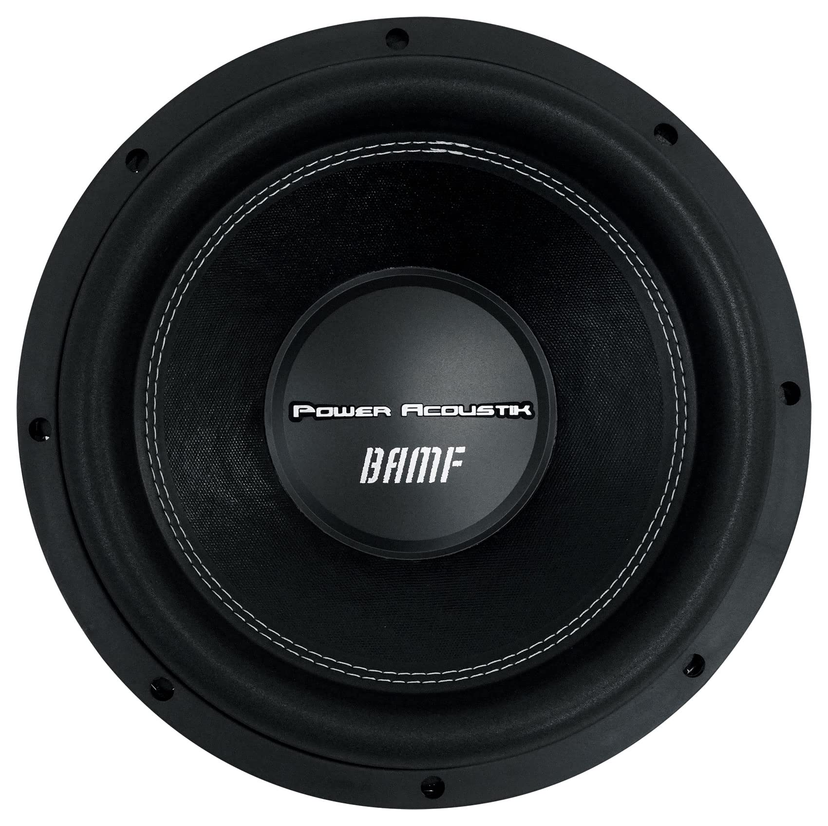 Bumper-122 Power Acoustik BAMF-122 Subwoofer 3500 Watts 12 inches Dual Suspension,Black