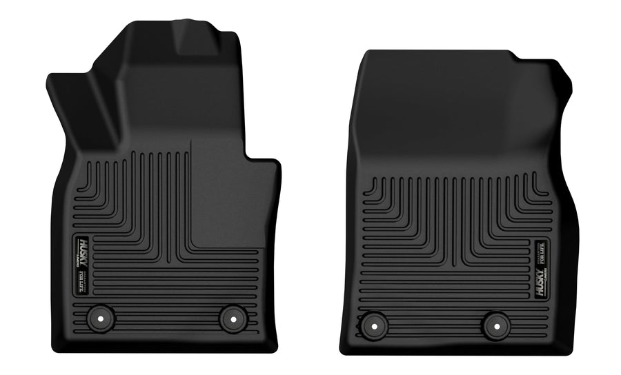 Weatherbeater Husky Liners Floor Mats | Fits 2023-2025 Mazda CX-50 | Front Row, 1-pc Black - 15451