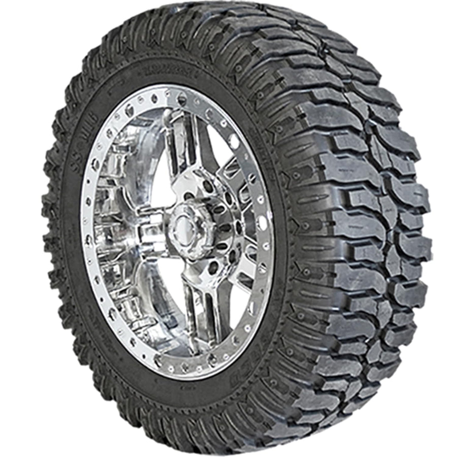 SS Interco M16 A/T All-Terrain Off-Road Light Truck Radial Tire-35X12.50R16LT 35X12.50X16 35X12.50-16 125Q Load Range E LRE 10-Ply BSW Black Side Wall