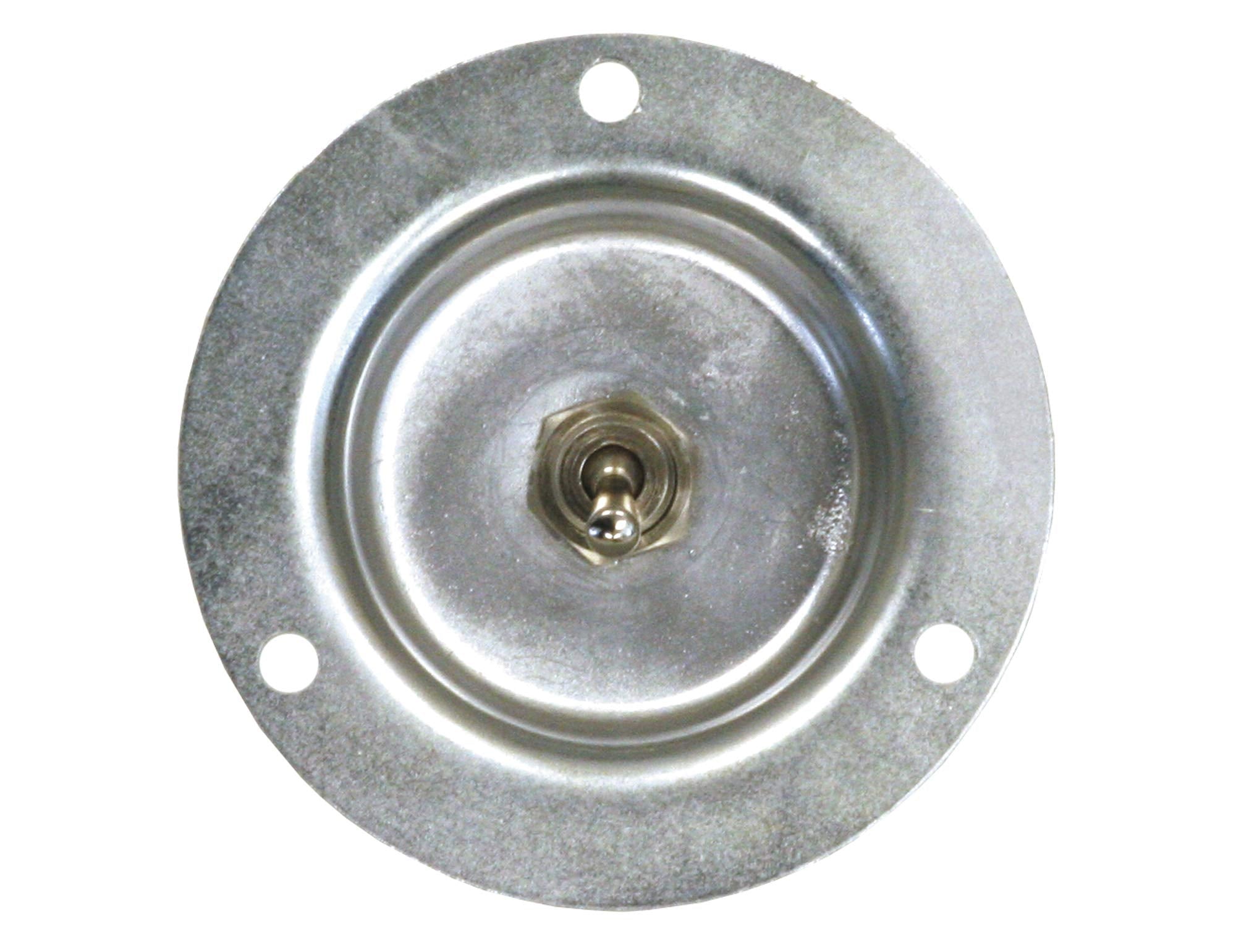 12 Volt Buyers Products Toggle Switch with 2 Blade Terminals and Recessed Panel Mount, Black (SW911)