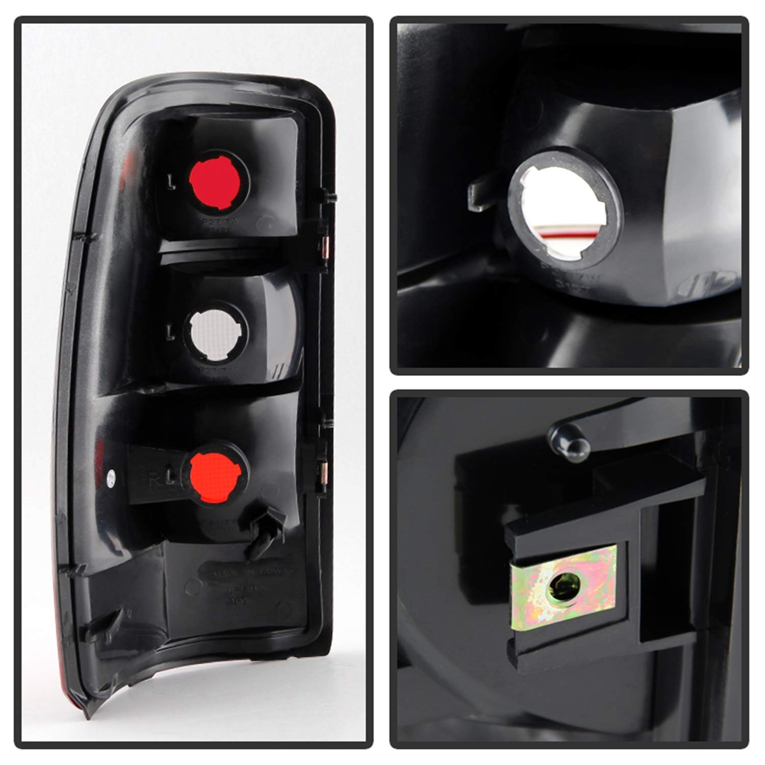 Chevy Suburban Tail Light SPYDER Xtune Alt-Jh-Csub00-Oe-Rsm