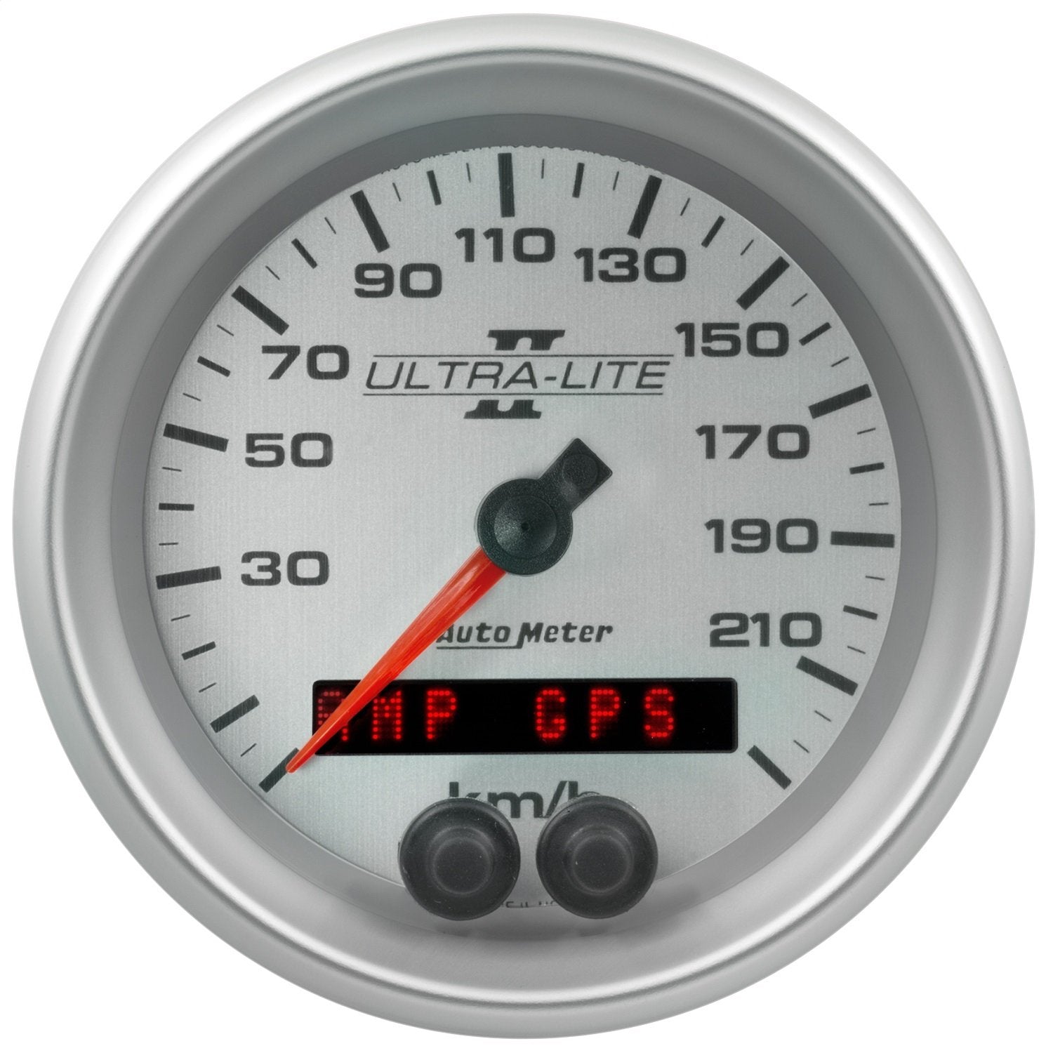 Speedometer AutoMeter 4980-M Gauge (Ultra-Lite II 3 3/8", 225Km/H, GPS, Ultra-Lite Ii)