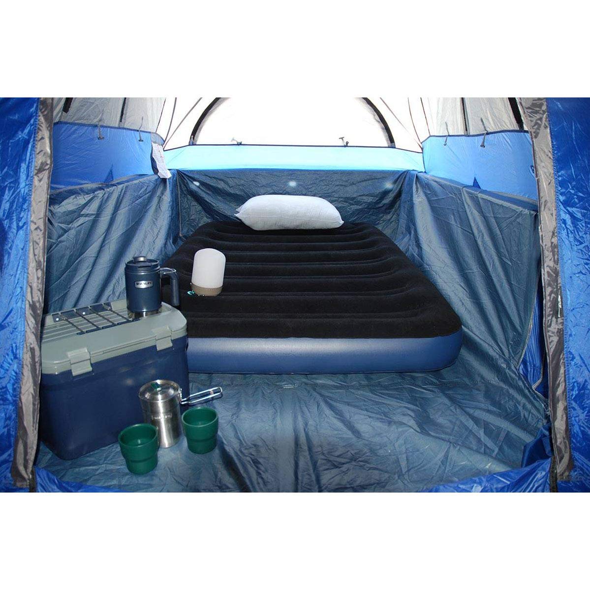 Sportz Napier Air Mattress | Truck Bed Camping Air Mattress | Built-in Pump | Soft Flocked Top | Carrying Bag Included | Fits Full Size and Compact Truck Beds | Model 32100 & 32200