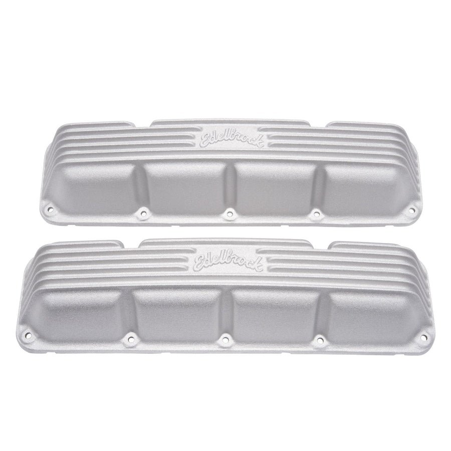 EDELBROCK Valve Cover Kit 41999 (Classic Finned AMC/Jeep V8 67-91)