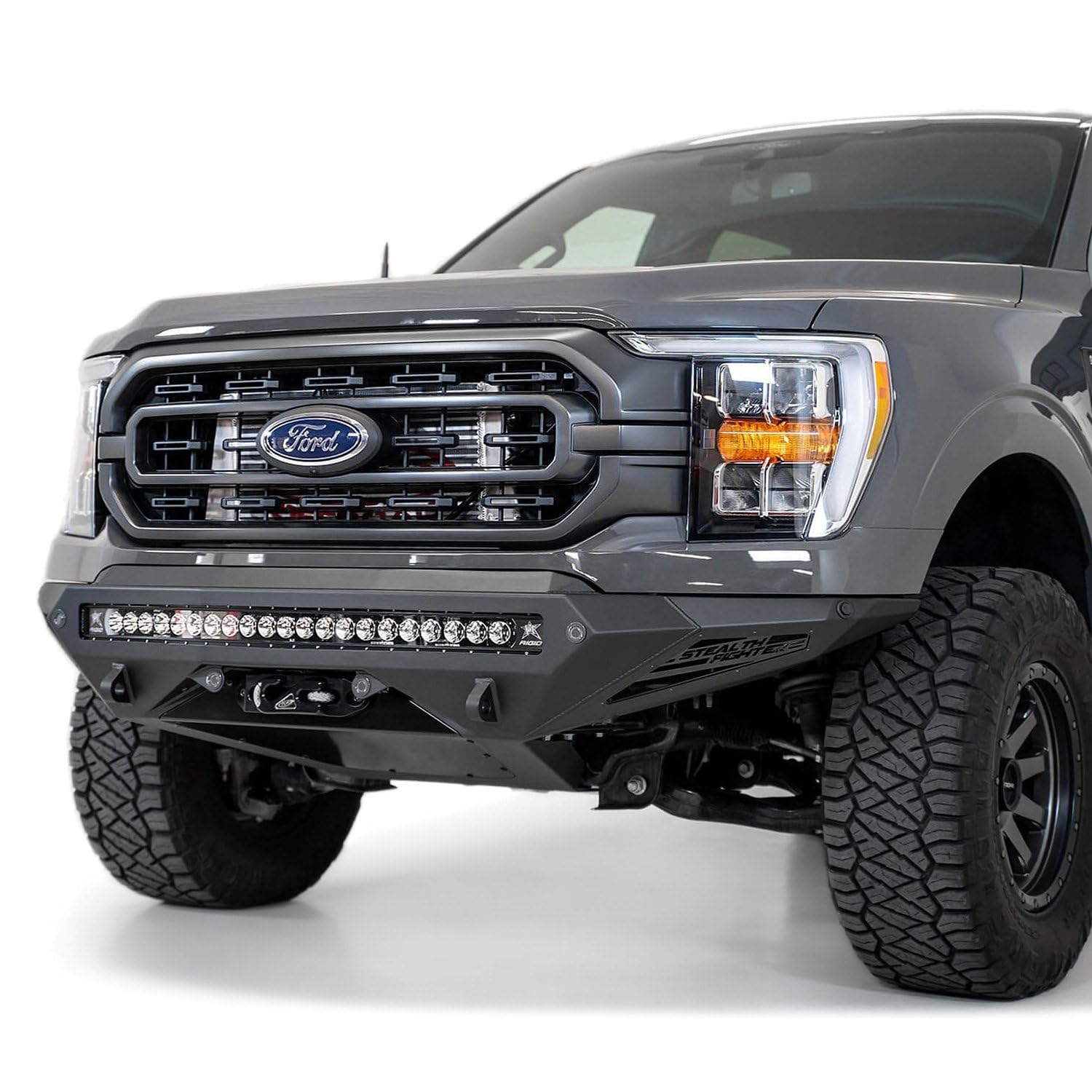 Front Bumper Addictive Desert Designs F191422860103 Fits Ford F-150