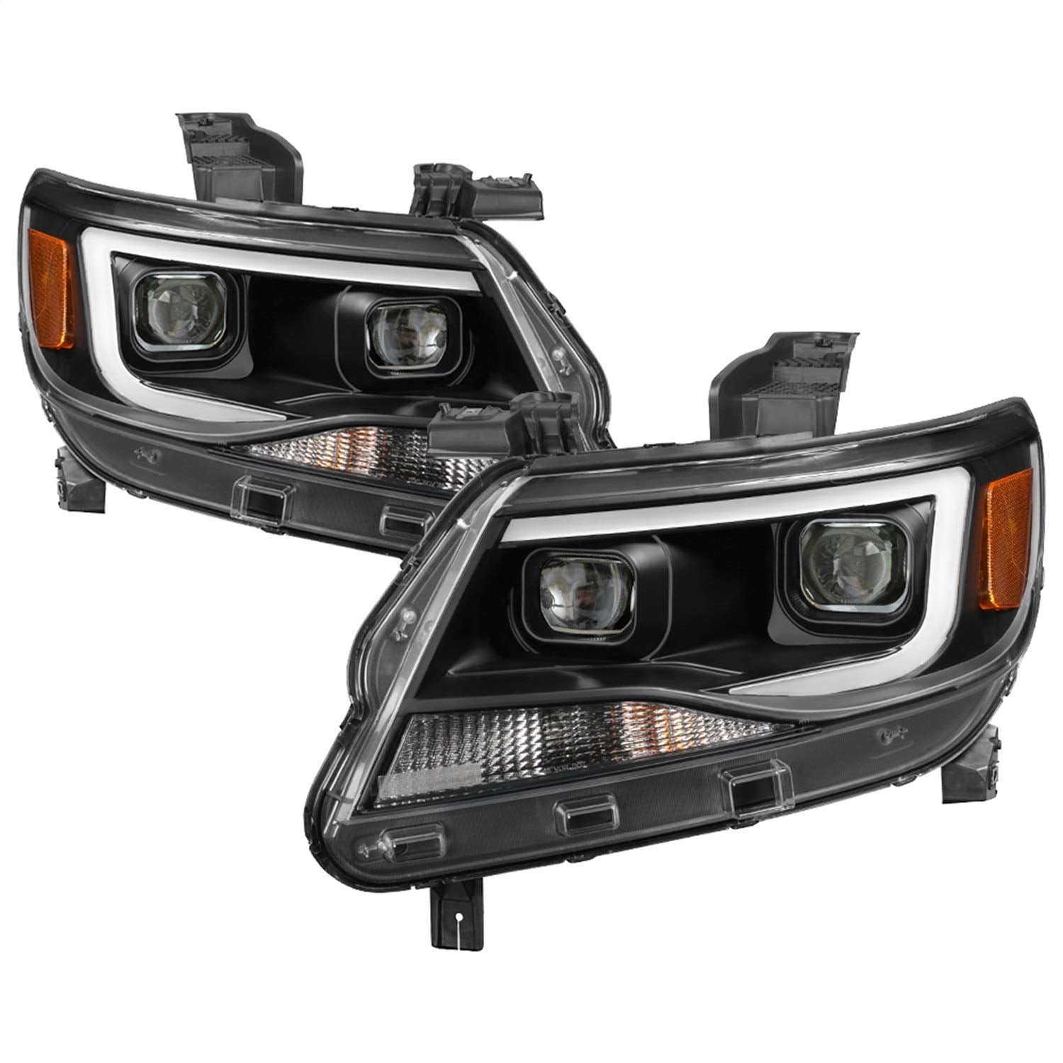 Projector Headlight Xtune PRO-JH-CCO04-LBDRL-BK, 1 Pack