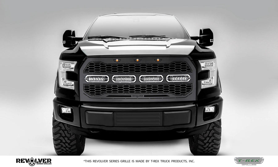 Black T-Rex 6515731 Revolver Grille for, 1 Pack