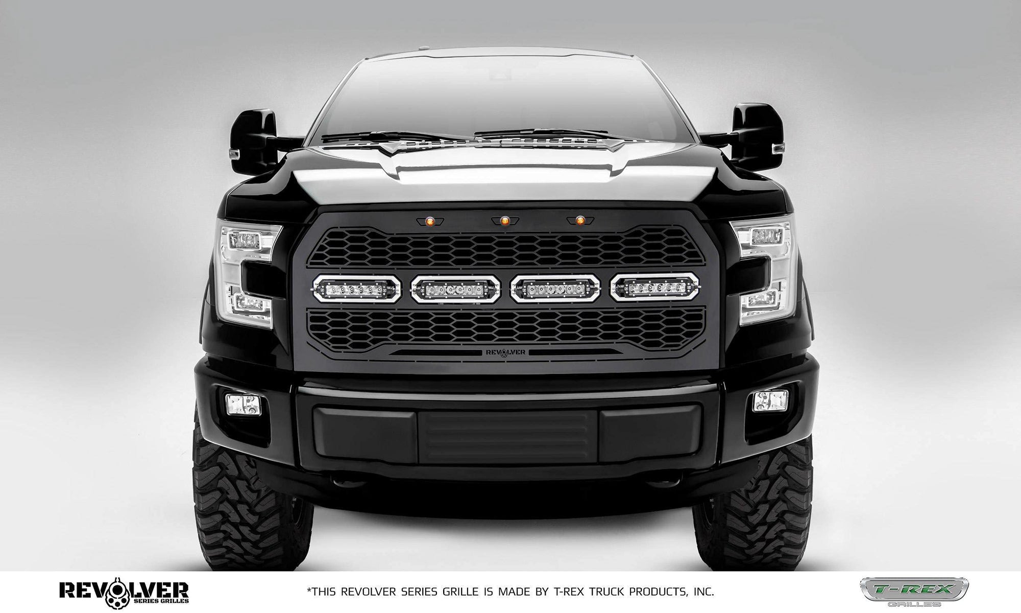 Black T-Rex 6515731 Revolver Grille for, 1 Pack