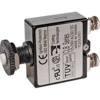 Push Button Reset Only Blue Sea Systems 2137 Circuit Breaker, 40A Screw Terminal