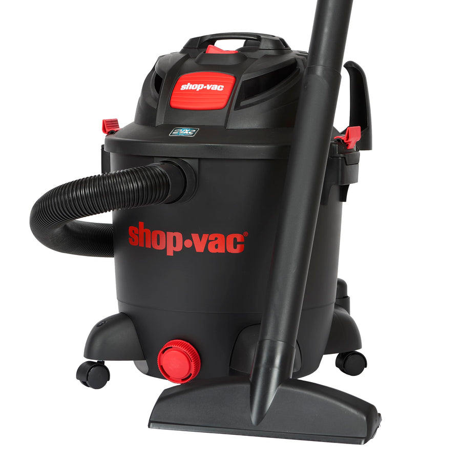 12 Gallon Shop-Vac 8251205 Wet/Dry Utility Vacuum, 5.5 Peak HP, SVX2 Motor Technology, 2.5 Inch Diameter x 8 Ft Hose, 20 Ft Cord, Black, Includes Blower Port, Ideal for Garage and Workshop