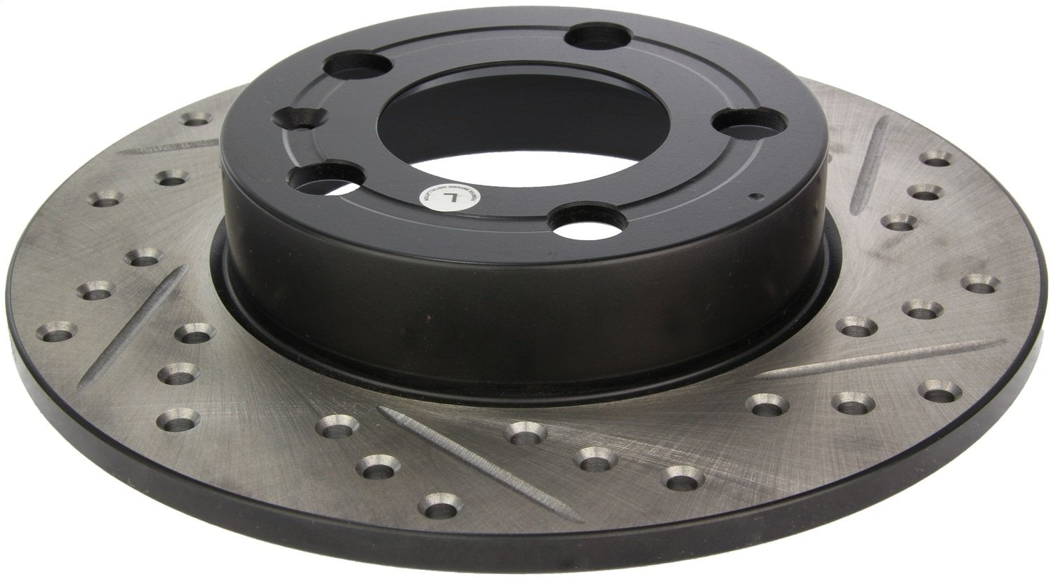 Sport Drilled/Slotted Brake Rotor StopTech 127.33057L (Rear Left), 1 Pack