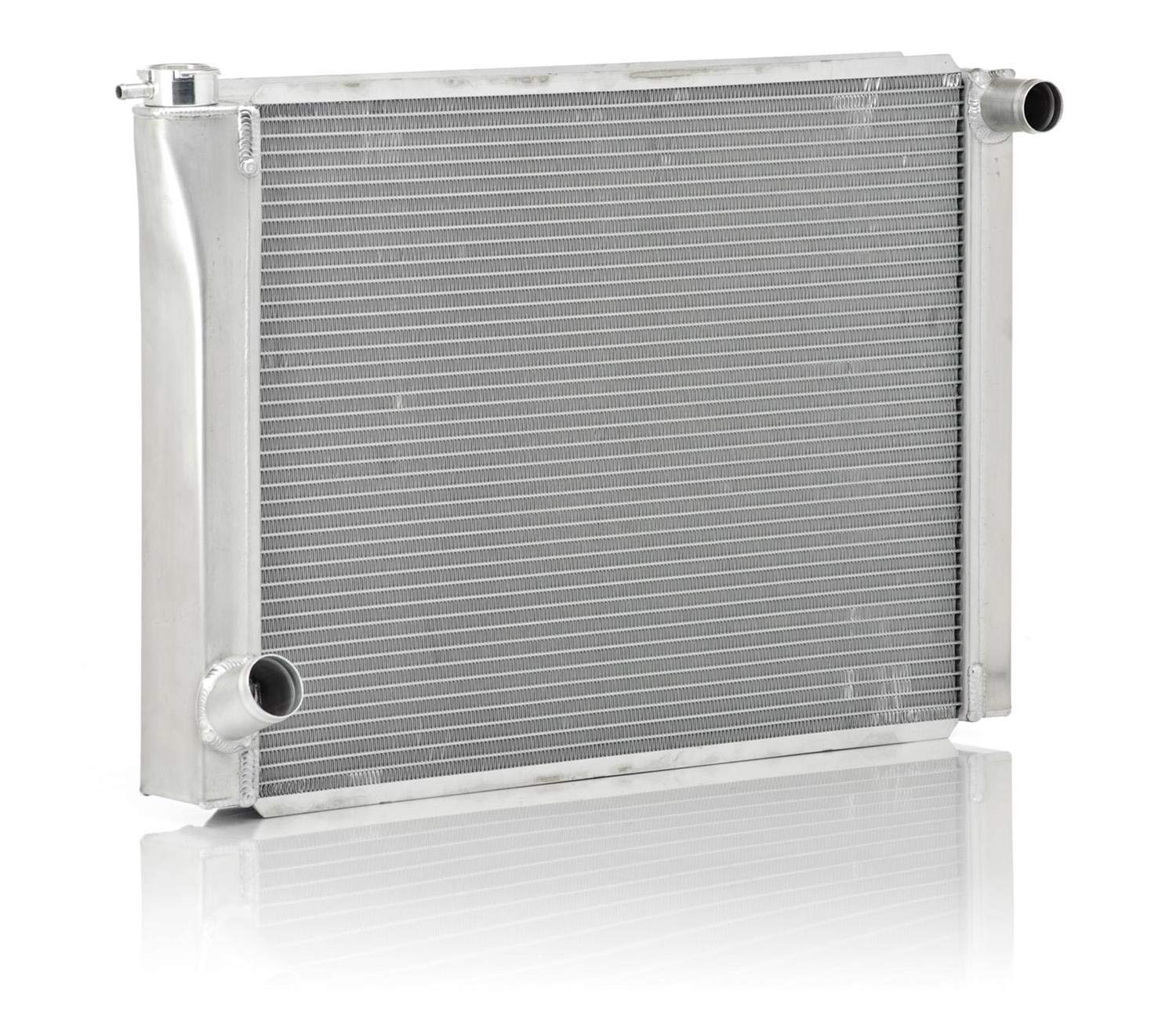 Be Cool 1-1/2" Inlet Triple Pass Race Radiator with Dual 35045 1" Core