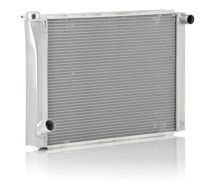 Be Cool 1-1/2" Inlet Triple Pass Race Radiator with Dual 35045 1" Core