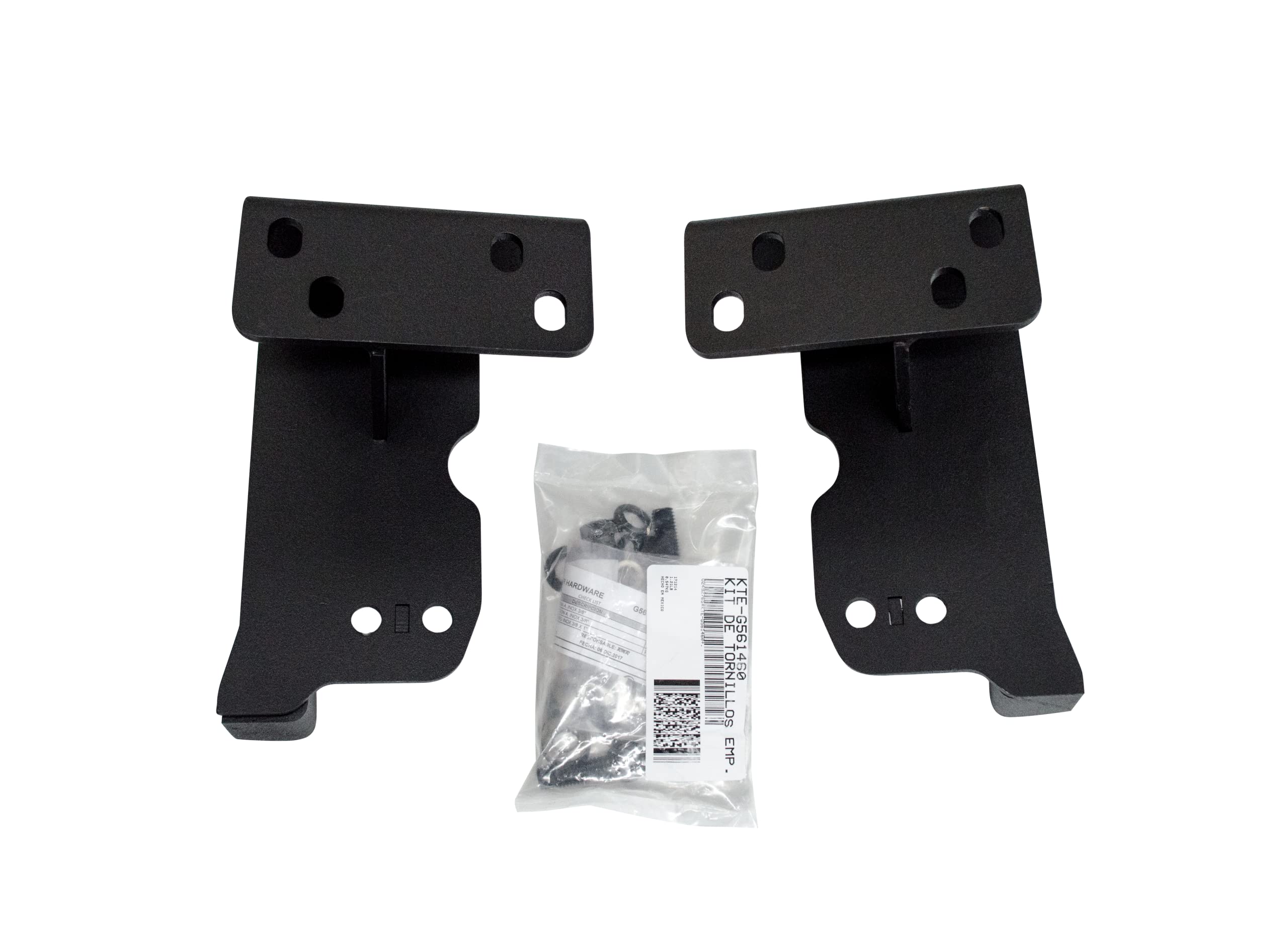 Go Rhino RC4 Bull Bar or RC3 Skid Plate Mounting Bracket Kit | Mild Steel, Textured Black | 561460TK | Fits 2015 - 2020 Chevrolet Colorado & GMC Canyon (Excludes ZR2 & Denali Models)