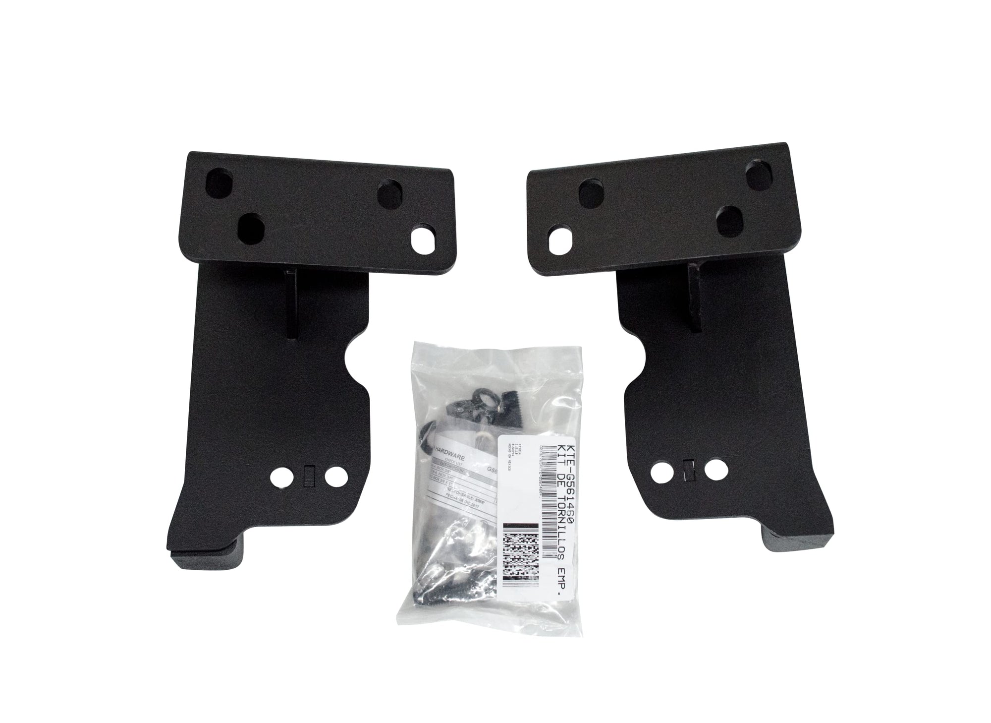 Go Rhino RC4 Bull Bar or RC3 Skid Plate Mounting Bracket Kit | Mild Steel, Textured Black | 561460TK | Fits 2015 - 2020 Chevrolet Colorado & GMC Canyon (Excludes ZR2 & Denali Models)