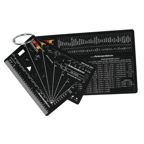 W485 Performance Tool Pocket Precision Reference Cards Set, 1 Pack