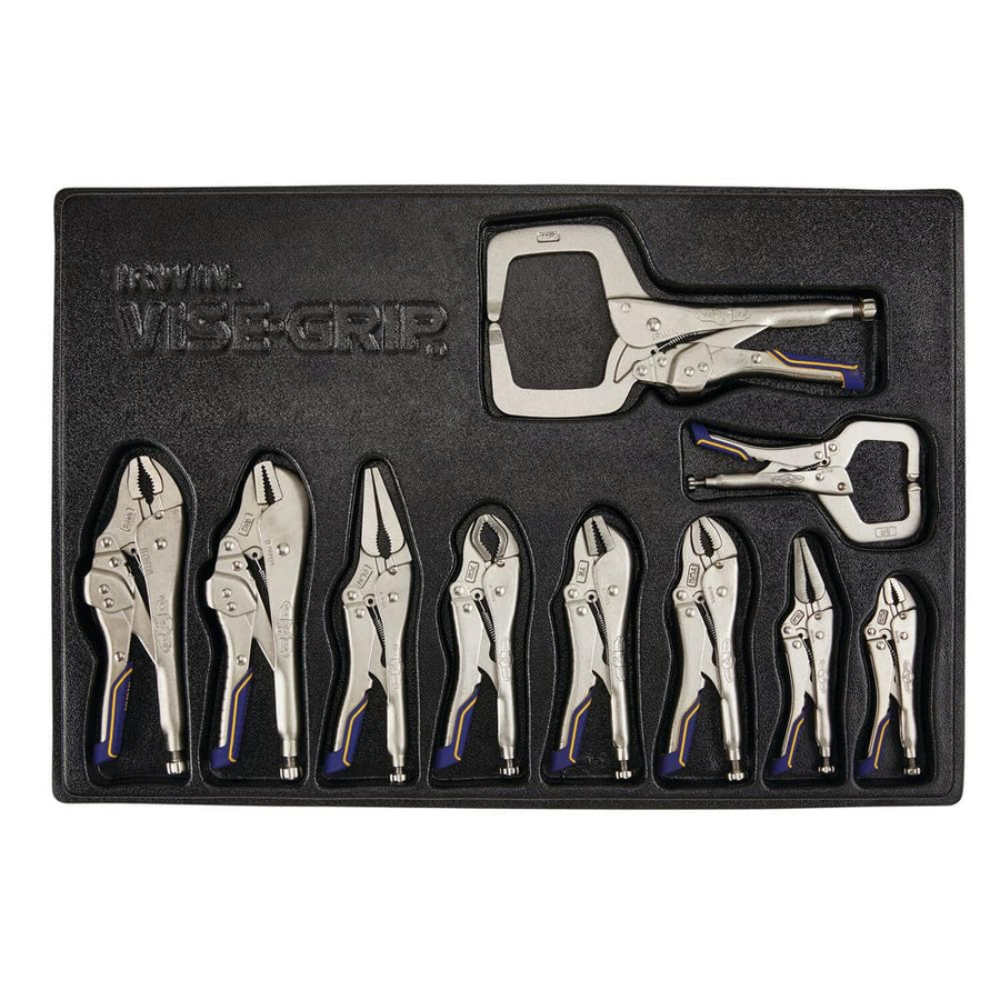 Locking Pliers IRWIN VISE-GRIP, Fast Release Kit, 10-Piece (IRHT82596)