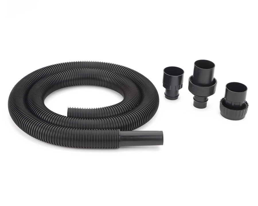 8 Ft x 1.5 Inch Diameter Shop-Vac Hose, Flexible Vinyl Construction, Compatible With Standard 1.5 Inch Inlets, (1-Pack)