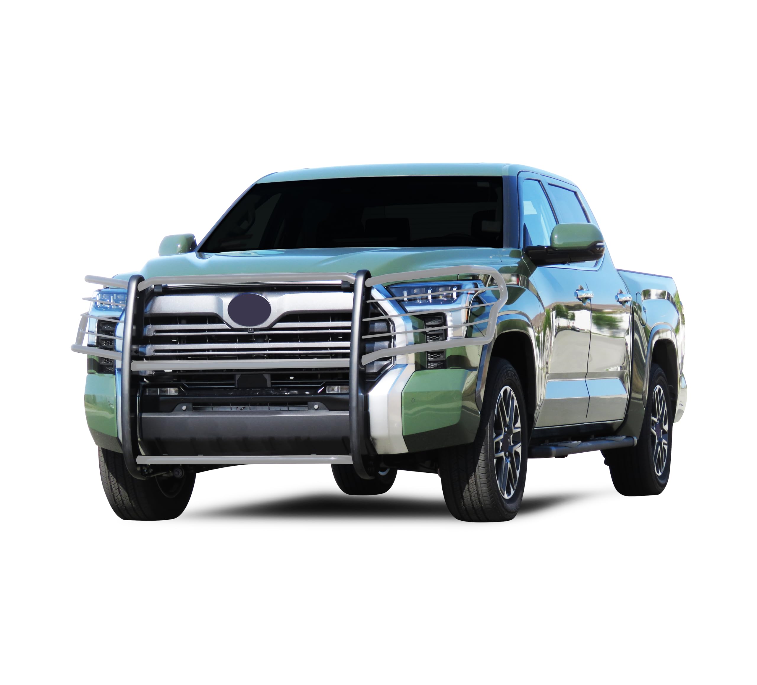 Bumper Guard Modular Black Horse Grille brush Stainless Steel Compatible with 2022-2024 Tundra-17TT22MSS