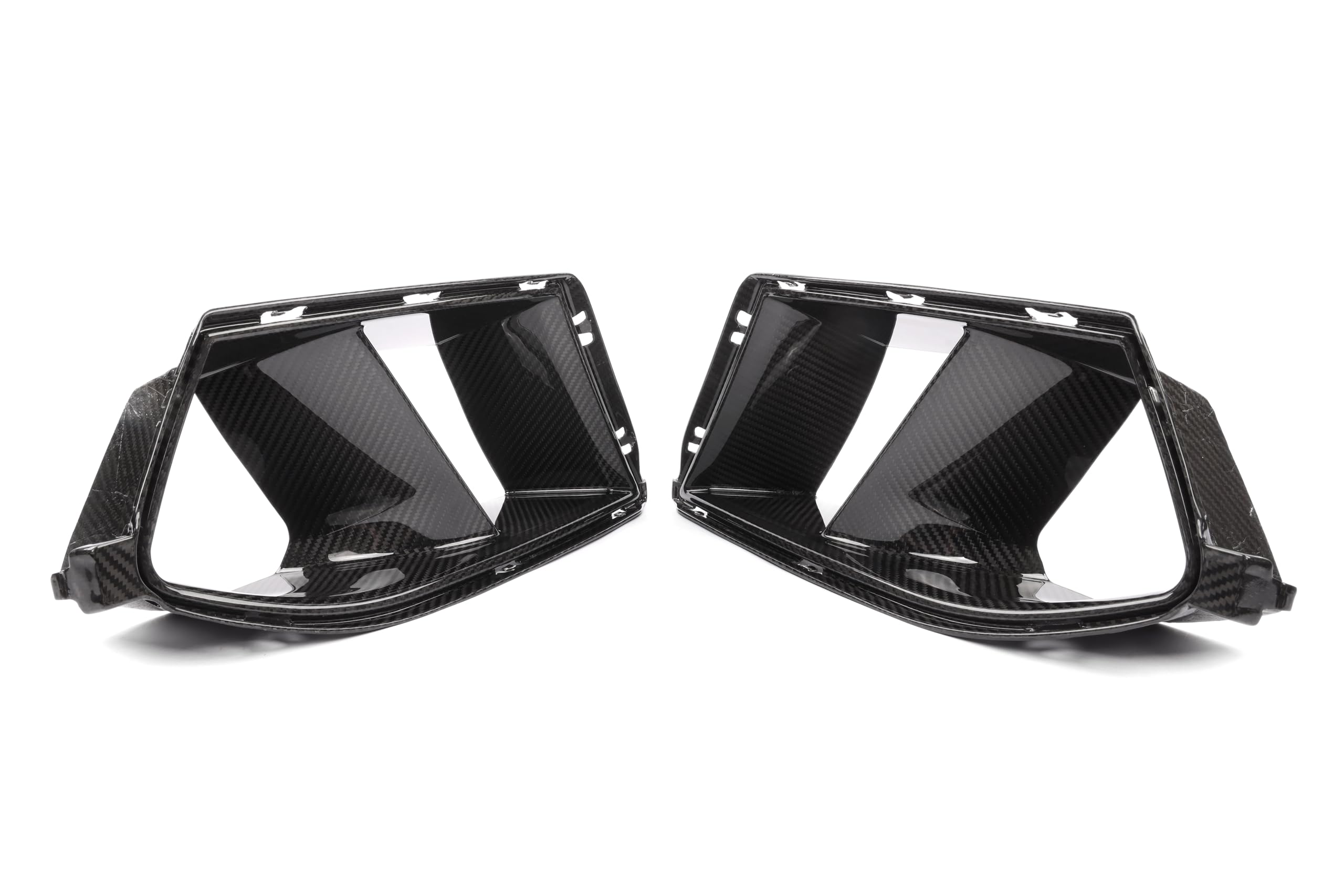 Dinan Performance Front D980-0032 Air Inlets - Gloss Twill Carbon Fiber