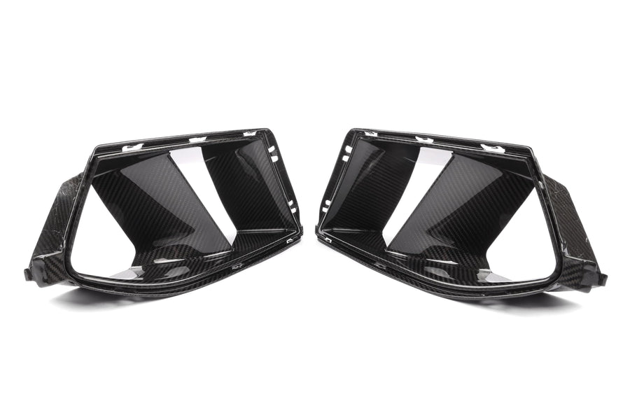 Dinan Performance Front D980-0032 Air Inlets - Gloss Twill Carbon Fiber