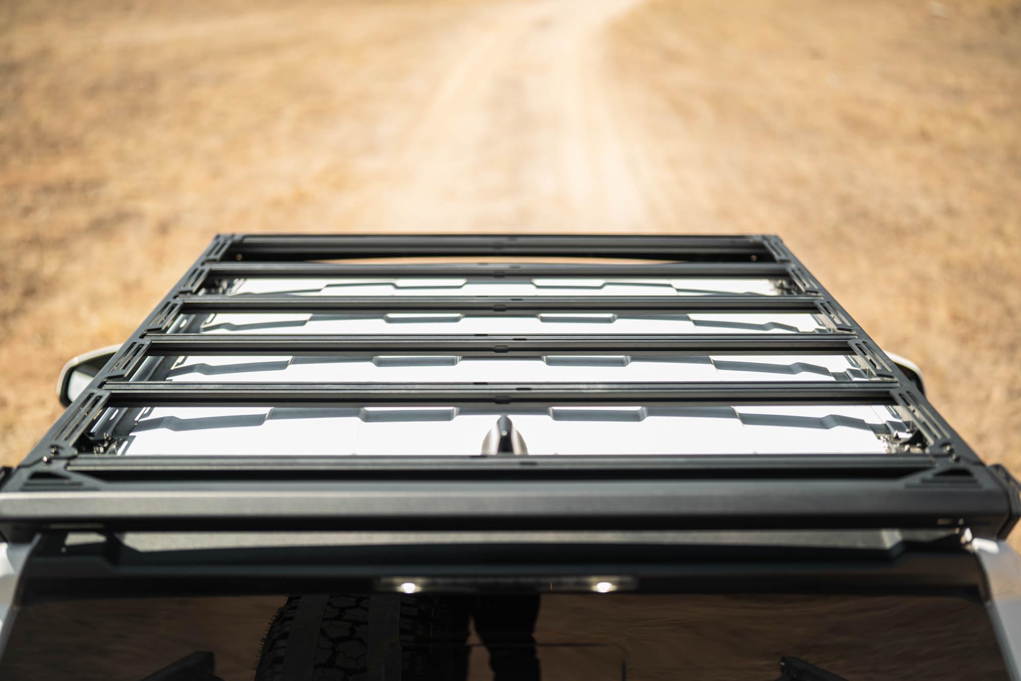 Offroad DV8 Roof Rack for 2024-2025 Toyota Tacoma Double Cab | Mounts Tents, Storage Boxes, Tools, & More | Ultra Low-Profile Fitment | Integrated Mounting Points for Accessories | Durable Aluminum
